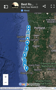 🗺️ Our Oregon Rockhounding Map Just Got Better — Fossils Included!