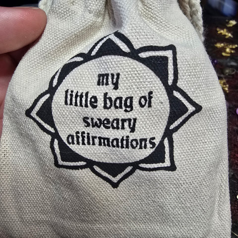 Effing Affirmations - Deck of 16 and bag