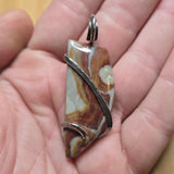 Gemfield Wonderstone Jasper Pendant in Sterling Silver