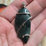 Blue Mountain Jasper Pendant Sterling Silver