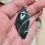 Blue Mountain Jasper Pendant Sterling Silver