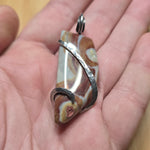 Gemfield Wonderstone Jasper Pendant in Sterling Silver