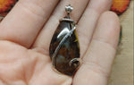 Snake River Dendritic Agate in Sterling Silver